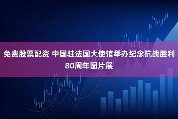 免费股票配资 中国驻法国大使馆举办纪念抗战胜利80周年图片展