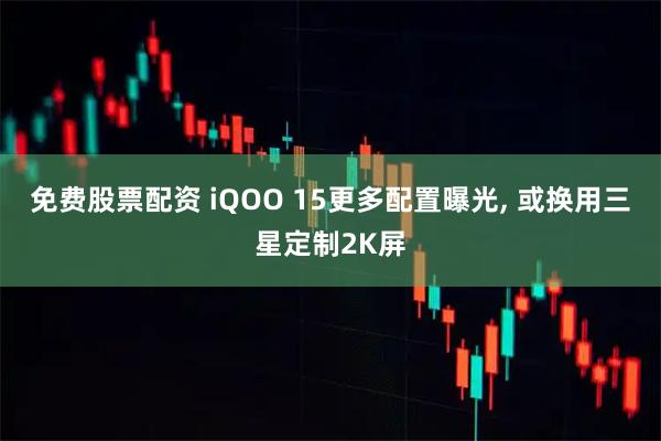 免费股票配资 iQOO 15更多配置曝光, 或换用三星定制2K屏